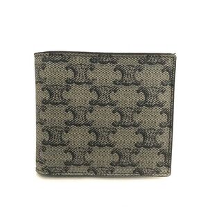 AUTH CELINE Wallet • Authentic CELINE Bifold Wallet in CELINE TRIOMPHE Monogram